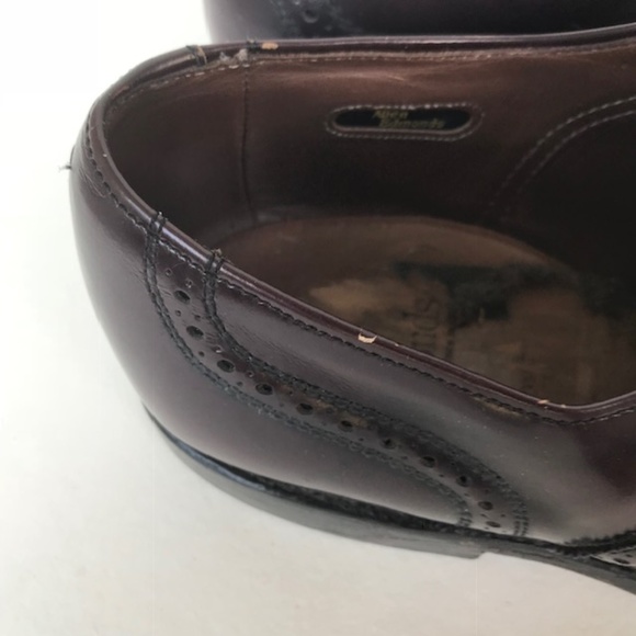 Allen Edmonds Mens Lloyd Wingtip Shoes Size 8.5 - Picture 6 of 8